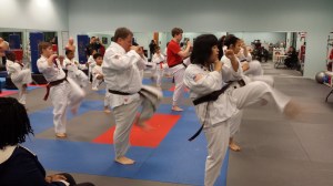 Daily Dozen Warm Up Exercises performed at Integrity Martial Arts belt test