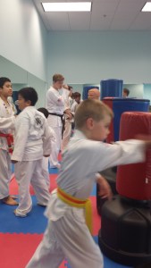 Integrity Martial Arts Tae Kwon Do belt test