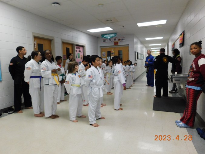 Gorman Crossing Elementary Demo 042023 Integrity Martial Arts